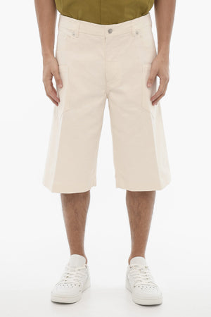 Bermuda Loose Fit in Denim Stretch