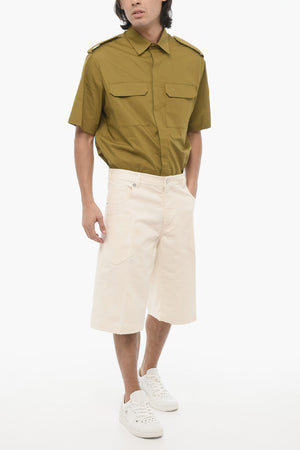 Bermuda Loose Fit in Denim Stretch