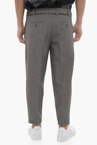 Hose Slim Fit mit regulärer Bundhöhe und Gürtelschlaufen