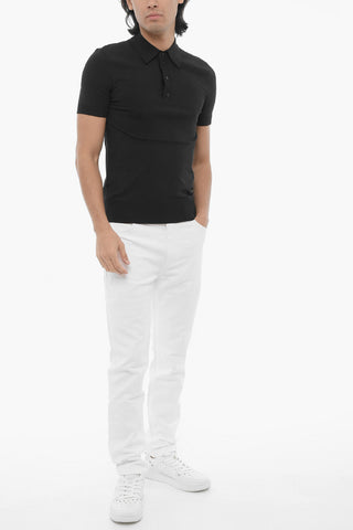 Technical Fabric Slim Fit Polo Shirt