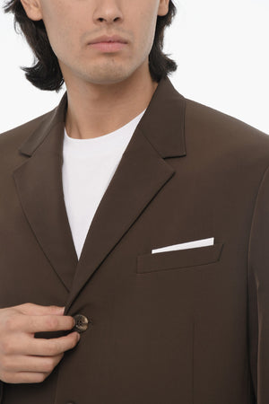 Giacca 3 Bottoni Slim Fit Due Spacchi Revers Classico