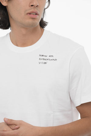 Rundhals-T-Shirt HUMAN WITH EXTRAORDINARY VISION Slim Fit