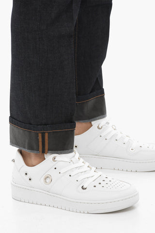 Jeans Regular Fit con Cuciture a Vista