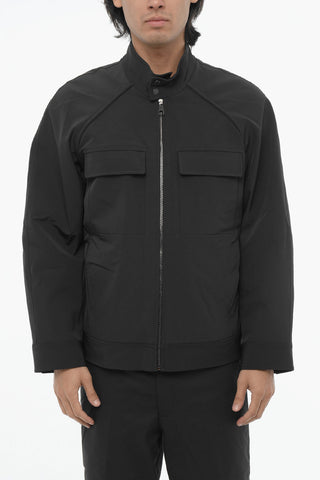 Giubbotto BARACUTA Boxy Fit con Chiusura Zip