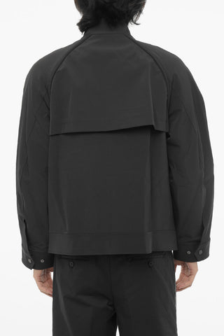 Giubbotto BARACUTA Boxy Fit con Chiusura Zip