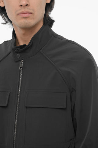 Giubbotto BARACUTA Boxy Fit con Chiusura Zip