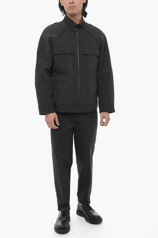 Giubbotto BARACUTA Boxy Fit con Chiusura Zip