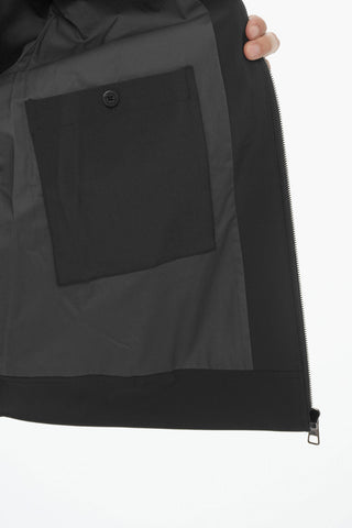 Giubbotto BARACUTA Boxy Fit con Chiusura Zip