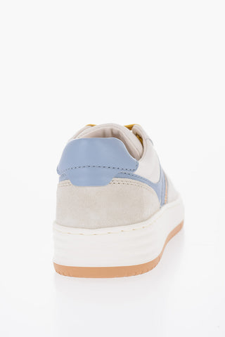 Leather H630 Low-Top Sneakers with Contrasting Details