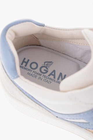 Leather H630 Low-Top Sneakers with Contrasting Details