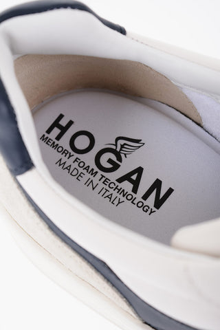 Leather H630 Low-Top Sneakers with Contrasting Details
