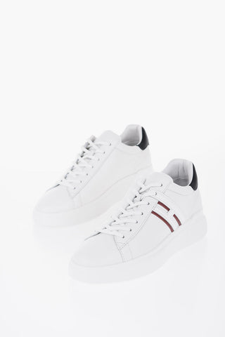 Leather H580 Low-Top Sneakers with Memory Foam Fussbet