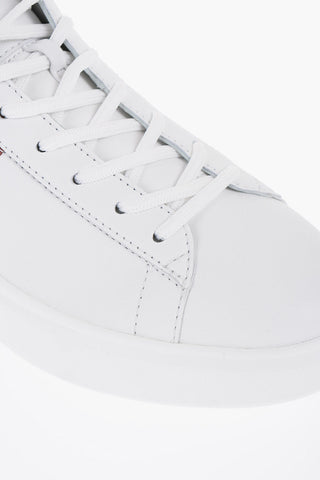 Sneakers Basse H580 in Pelle con Fussbet in Memory Foam