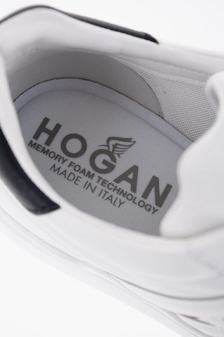 Leather H580 Low-Top Sneakers with Memory Foam Fussbet