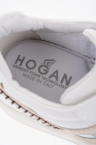 Sneakers Basse in Pelle Bicolore