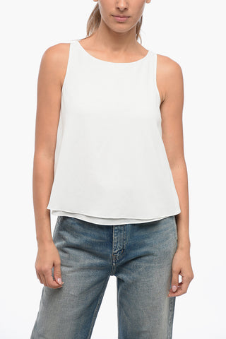 EMPORIO Buttoned Detail Tank Top