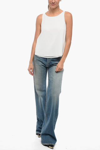 EMPORIO Buttoned Detail Tank Top