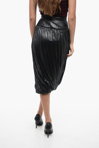 Balloon Skirt with Gathering Detailing