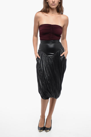 Balloon Skirt with Gathering Detailing