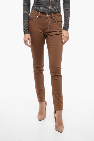 5 Pocket Stretch Cotton Skinny Fit Pants