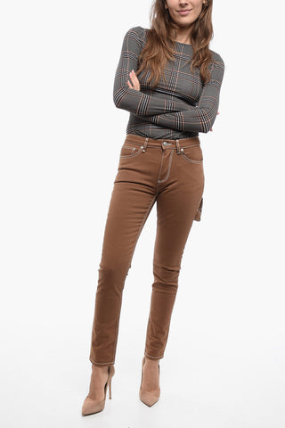 5 Pocket Stretch Cotton Skinny Fit Pants
