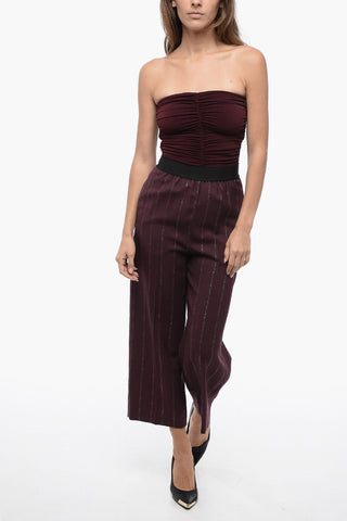 Stetchy Band Body with Drapped Detailing