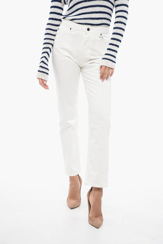 High-Waist Denims with Straight Fit 17cm