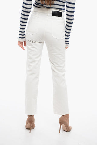 High-Waist Denims with Straight Fit 17cm