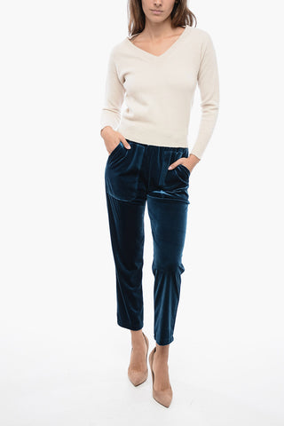 LEISURE V-Neck ZEBIO Brushed Wool Sweater