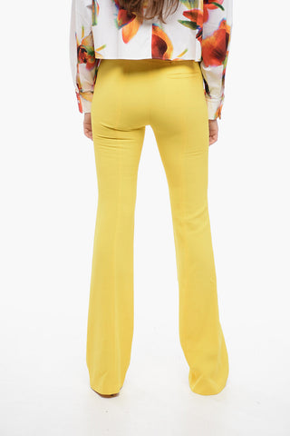 Viscose Blend Bootcut Pants