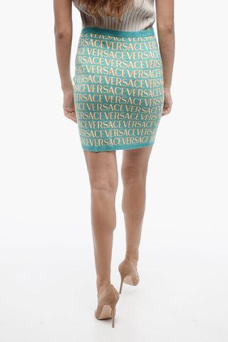 GARDEN Minigonna in Maglia Motivo Monogram