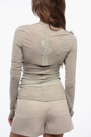 LUXOR Long-sleeved EDFU Sheer Top