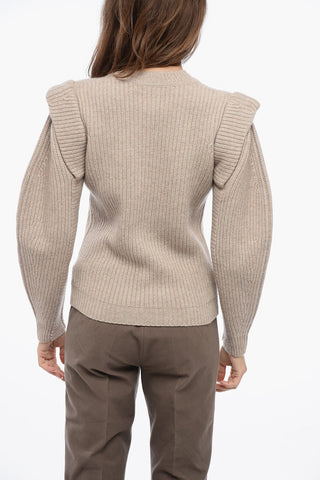 Crew Neck Cashmere Blend Sweater
