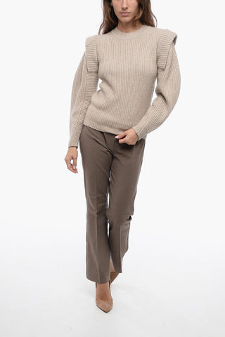 Maglia Girocollo in Misto Cashmere