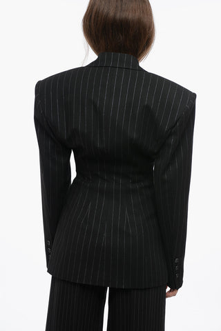 Fitted OTTAVIA Blazer with Lurex Motif