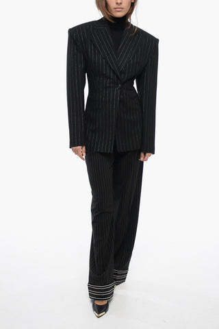 Fitted OTTAVIA Blazer with Lurex Motif