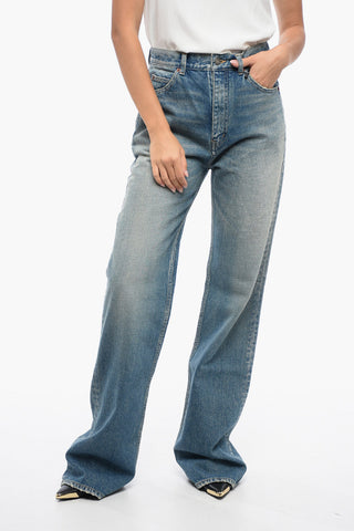 Jeans Bootcut in Denim Lavaggio Vintage 26cm