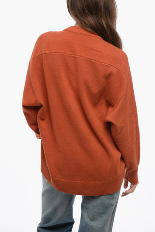 Crew Neck Wool and Cashmere Sweater