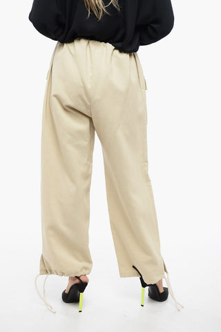 Linen-blended Relaxed-fit Pants