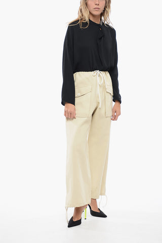 Linen-blended Relaxed-fit Pants