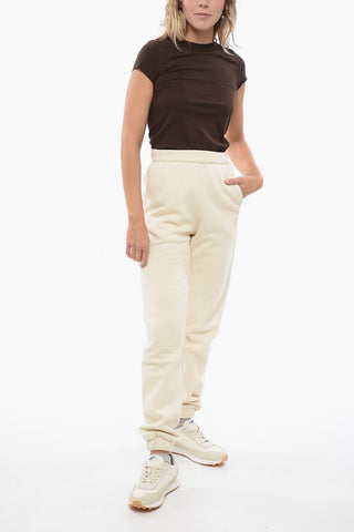 Joggers PENNY in Cotone Felpato con Logo in Rilievo