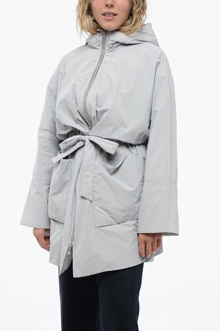 EMPORIO Giubbotto Desing Kimono con Cappuccio