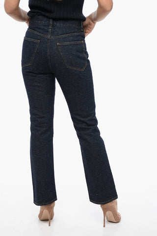 Dark Washed Bootcut Fit Denims 22cm