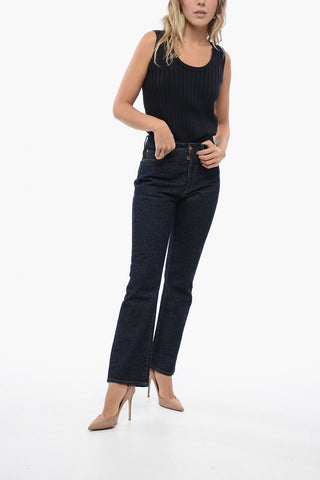 Dark Washed Bootcut Fit Denims 22cm