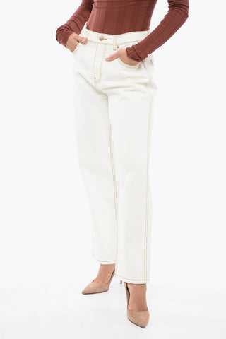 Jeans Straight Fit High-Rise 25cm