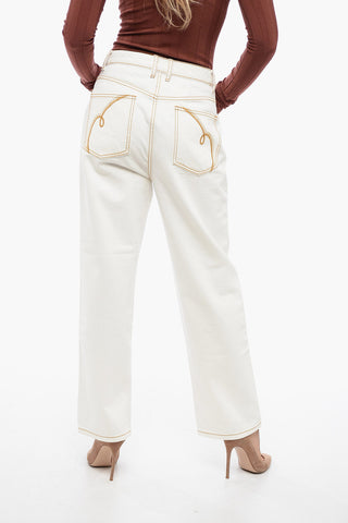 Jeans Straight Fit High-Rise 25cm