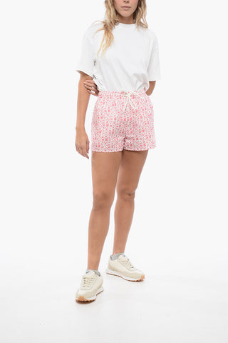 Shorts in Nylon Monogram con Coulisse