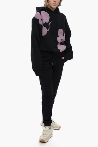 Felpa Hoodie MOUSE in Maglia