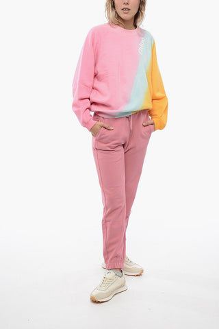 Oversized Tie Dye Cotton Sweatshirt