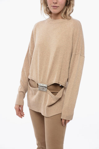 Cut-Out HINGE Pullover with Metallic Details